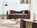 3-seters sofa Veltada - Mørkebrun