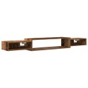 vidaXL Vegghengt TV-skap Veggmontert Gammelt tre 180 x 28 x 21 cm