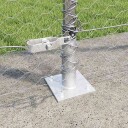  Gjerde med innlegg. sølv 1.4 x 50 m PVC belagt stål