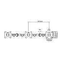 Cepter Fleksibel Arm for 3 skjermer a8