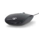 Nedis USB Optisk Mus 1000 dpi Svart - Ergonomisk Design