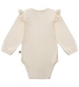 Hust and Claire Body I/e   HCBritt Mus   Off White   Hust and Claire   2 år (92)   Langermet Body   Beige