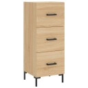  Skjenk sonoma eik 34,5x34x90 cm konstruert tre
