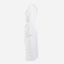Belmanetti Organic Waffle Robe Hood Long - White
