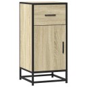  Skjenk sonoma eik 35,5x35x76 cm konstruert tre og metall 8721102840197