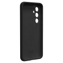 Etteri silikonveske med mikrofiberfôr for Samsung Galaxy A36 5G - Svart