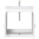 Baderomsinnredningssett Hvit 81 x 40 x 84,5 cm Konstruert tre