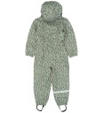 Mikk line Pu Aop Rain Suit With Fleece Green 80