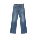 Gucci Dame Jeans Blå W27,