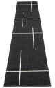 Pappelina Fred matte sort 70x360 cm
