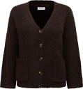 NOISY MAY Nmdolly L/S Knit Cardigan Noos   CHOCOLATE BROWN   M