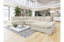 Zumar 4 sits Hörnbäddsoffa beige  