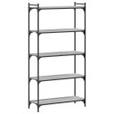  Bokhylle 5 etasjer grå sonoma 80x30x154 cm konstruert tre 8721012194625