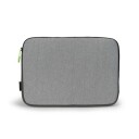 Dicota Skin Flow 14" Laptopveske Grå/Grønn Med Ripesikring