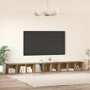  TV skap 3 pcs artisan eik 37 x 35 x 107,5 cm Ingeniørtre