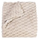 SK Home Fluffen eksklusiv pledd   Beige