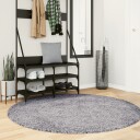 vidaXL Flossteppe med lang luv moderne blå Ø 160 cm