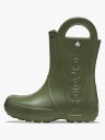 Crocs Handle It Kids Gummistøvler Army Green 22 23