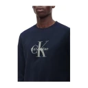 Calvin Klein Jeans Cl Ls 350Terry Mnlg Cn Swtshrt   Navy   L