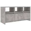 vidaXL TV benk betonggrå 102x37,5x52,5 cm konstruert tre