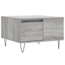 vidaXL Salongbord grå sonoma 55x55x36,5 cm konstruert tre
