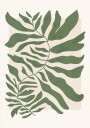 Green Botanical Design Plakat Plakat / 100x150cm