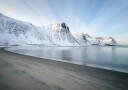 Snowy Mountain Coast Plakat / 30x40