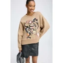 Munthe Dame Gensere & Hettegensere Brun M,