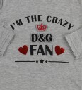 Dolce & Gabbana Genser   Millennials   Grå Melert m. Fan Trykk   Dolce & Gabbana   6 år 116   Genser