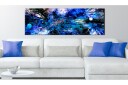 Bilde Blue Artistic Chaos 135x45 Artgeist sp. z o. o.