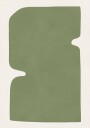 Olive Silhouette Plakat Plakat / 100x150cm