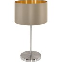 Eglo Maserlo Bord Ø230 Taupe