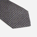 Stenströms Tie Silk - Black Grey