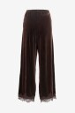 Vila - Bukser Vialindra Hw Wide Pants/Vol/Bfs - Brun