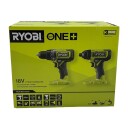 Ryobi RCK182G 220S Kombosett Drill & Slagskrutrekker 18V