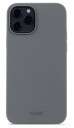 Holdit iPhone 12 / 12 Pro Soft Touch Silikon Deksel - Space Gray