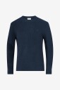 Calvin Klein Pullover LS Texture Cttn Crewnk 1 Blå