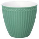 GreenGate  Alice latte kopp 35 cl dusty green
