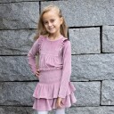 Konges Sløjd Itty Bluse Bonderose Blue (104 / 4 år)