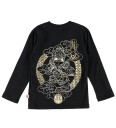 LEGO kidswear Lwtaj 220   T Shirt L/S   Black   116