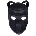 Ouch! Puppy Play Neoprene Puppy Hood     - Svart