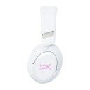 HyperX Cloud Flight 2 trådløst gaming headset 100 timers batteri hvit