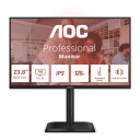AOC 24E4U 23.8" FHD IPS Skjerm med 120Hz og Pivot