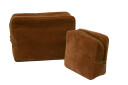 Melior toalettmappe Liten Cognac