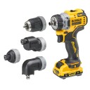 Dewalt drill mmultihoder 12vxr dcd703l2t 2 x 30 ah batterier i tstak