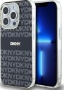 DKNY IML Mono & Stripe MagSafe-etui for iPhone 15 Pro Max - svart