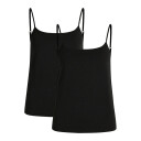 Urban Quest 2-pack Bamboo Top Farge: Svart Størrelse: S Kvinner