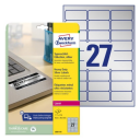 Avery Zweckform Heavy Duty L6011 - labels - matte - 216 label(s) - 63.5 x 29.6 mm - 78 g/m