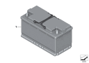 Bosch Startbatteri AGM S5 95AH   353x175x190 mm Bosch 0092S5A130
