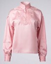 Sølje Saga skjorte til bunad / festdrakt i rosa fra Sølje (XL)